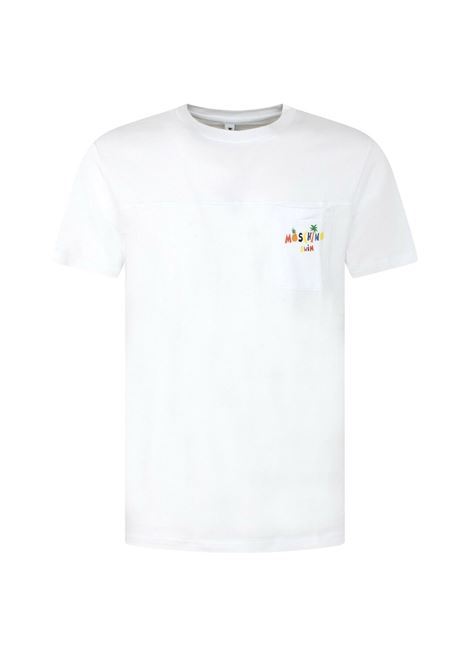 T-shirt con logo Moschino | A190723230001