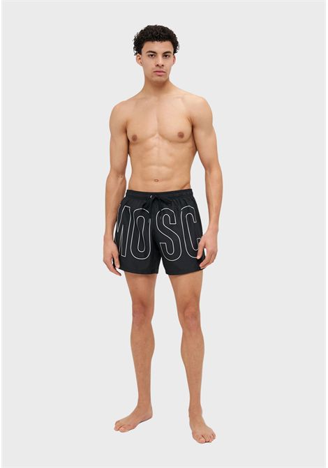 Costume da bagno con stampa Moschino | A422493011555