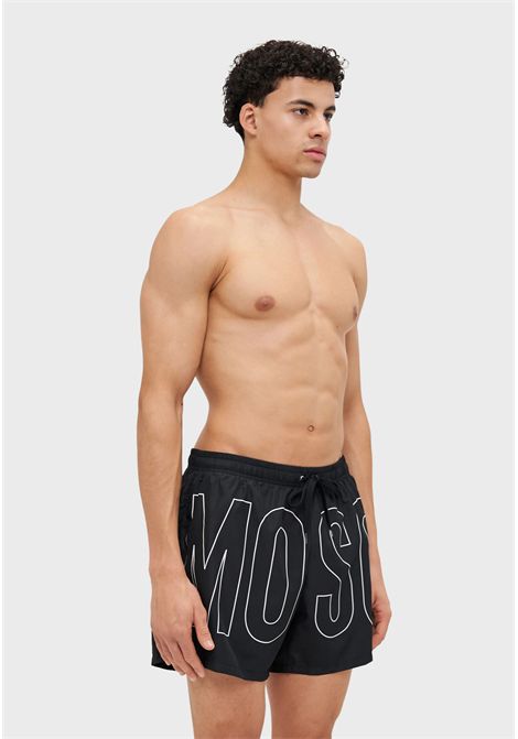 Costume da bagno con stampa Moschino | A422493011555