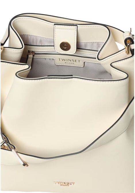 Borsa a secchiello effetto pelle TWINSET | 251TB729200059
