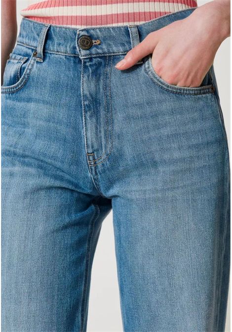 Jeans straight fit con cinque tasche TWINSET | 251TP257103498